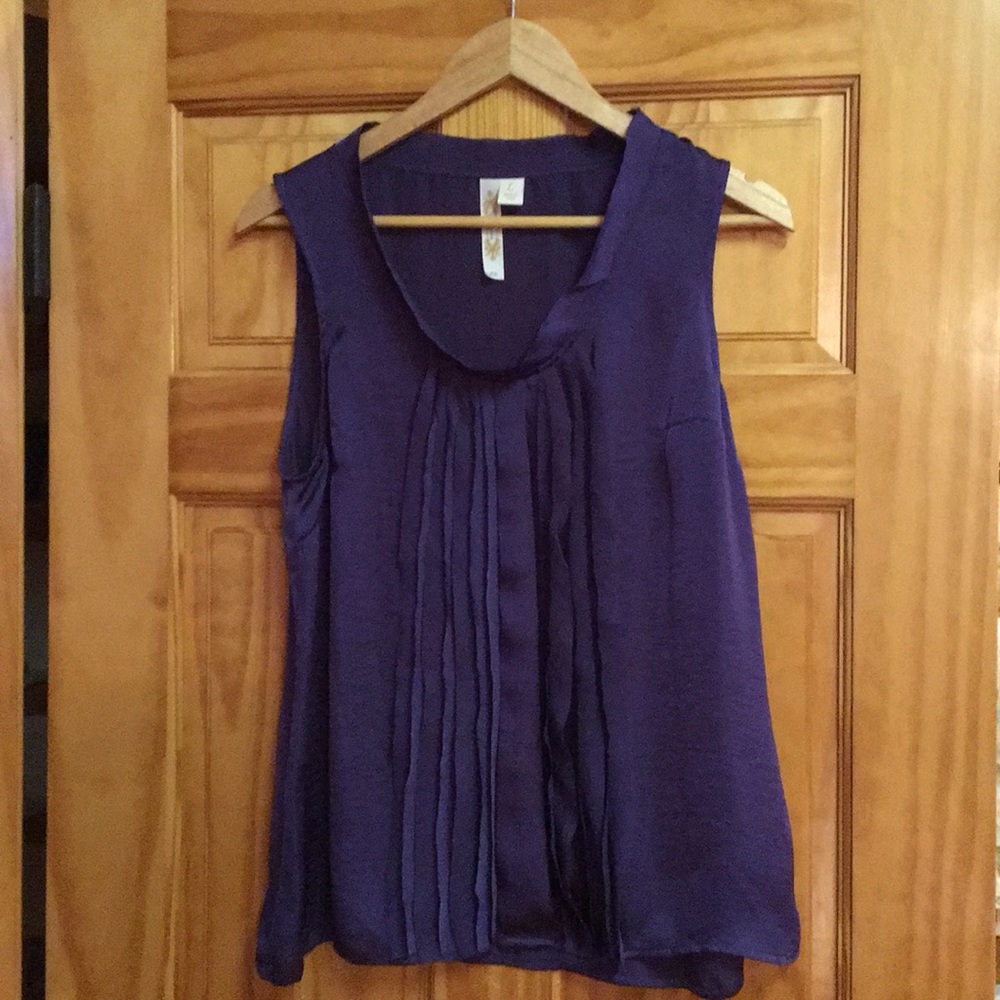 Purple tank top
